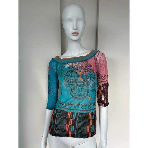 Save the Queen Boat Neck Top - Picture 2 of 7